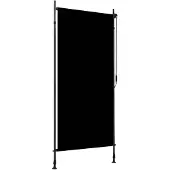 vidaXL Udendørs Rullegardin - Antracitgrå / 100 X 270 cm