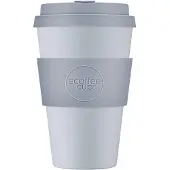Usorteret Øko-kaffekop med låg