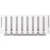 Prosperplast Gėlių vazonas Boardee Fencycase DDEF400-S449, baltas