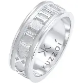 KUZZOI Ring sølv