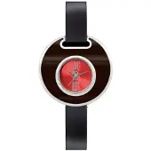 666 Barcelona 666-284 ur. Quartz, sort. Dameur.