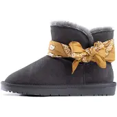 Gooce Snowboots 'Willow' curry / antracit / hvid
