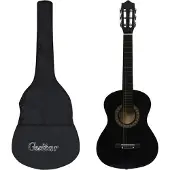vidaXL klassisk guitar til begyndere og børn 1/2, med kuffert
