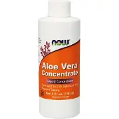 Now , Aloe Vera Koncentrat, 4 fl oz (118 ml)