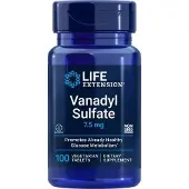 Life Extension , Vanadyl Sulfat, 100 Vegetariske Tabletter