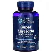 Life Extension , Super Miraforte med Standardiserede Lignans, 120 Vegetariske Kapsler