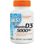 Doctors Best , Vitamin D3, 125 mcg (5,000 IU), 720 Softgels