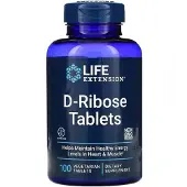 Life Extension , D-Ribose Tabletter, 100 Vegetariske Tabletter