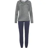Vivance Pyjamas marin / hvid