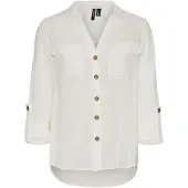Vero moda Bluse 'Bumpy' offwhite
