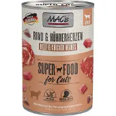 Mac'S Økonomipakke: 12 x 400 g Cat - Kitten: Kalv & Kyllingehjerter