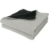 Petromax Smoky Wool Blanket, 150x200cm, Uldtæppe, hvid/grå