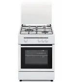 Vitrokitchen Cb5530bb Butan Gas Køkken Med Ovn 3 Blus
