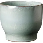 Knabstrup Keramik Knabstrup urtepotteskjuler Ø14,5 cm Soft mint
