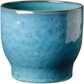 Knabstrup Keramik Knabstrup urtepotteskjuler Ø16,5 cm Dusty blue