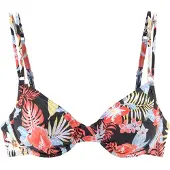 s.Oliver Bikinioverdel blandingsfarvet / sort
