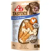 8In1 Tasties Calcium Bones Kylling - Økonomipakke: 6 x 85 g