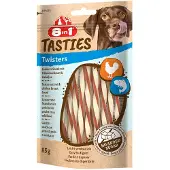 8In1 Tasties Twisters Kylling - Økonomipakke: 6 x 85 g