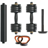 Fed Håndvægtssæt V2+stang+kettlebell 40kg
