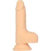 Vuxen 6.5" Thrusting Dong RC Vanilla
