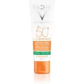 VICHY Capital Soleil Matterende 3-in-1 Solbeskyttelse SPF 50