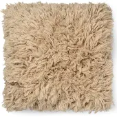 Ferm Living Meadow High Pile pude 50x50 cm Light Sand