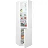 Gorenje NRK 6202EW4 NoFrost, forsænket håndtag, display bag døren, hvid (EEK: A++)