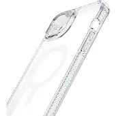 Itskins HYBRID_R // CLEAR - Bagsidecover til mobiltelefon - grov - MagSafe-kompatibel - MagSafe-kompatibilitet - 100 % genbrugt materiale - gennemsigtig - for Apple iPhone 14 Plus