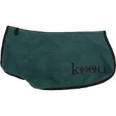 Kooa Deluxe Mikrofiber Hundebadekåbe - M: ca. 45 cm ryglængde