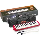 Stagg Melodica 32 Keys Red