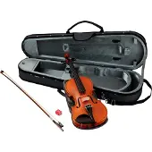 Yamaha V5SA Acoustic Violin Outfit Full Size and Accessories Bundle