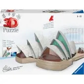 Ravensburger 3D Puslespil - 237 Brikker - Sydney Opera - - OneSize - Puslespil