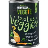 Greenwoods Veggie Yoghurt, Kartoffel, Gulerod & Spinat - Økonomipakke: 24 x 375 g
