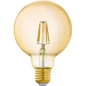 Eglo CONNECT-Z E27 LED G95 amberfarvet globepære med varmt hvidt lys