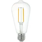 Eglo CONNECT-Z E27 LED ST64 klar dråbepære med varmt hvidt lys