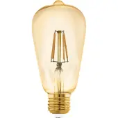 Eglo CONNECT-Z E27 LED ST64 amberfarvet dråbepære med varmt hvidt lys