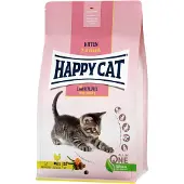 Happy Cat Kitten Fjerkræ - Økonomipakke: 2 x 4 kg