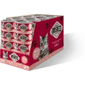 Voskes Jelly tun med laks vådfoder til katte (24x85g)