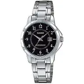 Casio Dameur LTP-V004D-1BUDF Classic Sort/Stål Ø30 mm