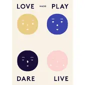 Paper Collective Four Feelings plakat 50x70 cm