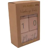Filibabba Aldersklodser - Træ - - OneSize - Klodser