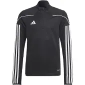 Adidas Bluse - Tiro 23 Leauge - Sort/Hvid m. Lynlås - - 6 år (116) - Bluse