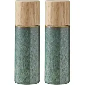 Bitz Salt - & Peberkværn 17 cm 2 dele Grøn