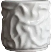 DBKD Swoon krukke/urtepotte Ø15 cm Shiny white
