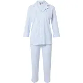 Ralph Lauren Pyjamas lyseblå / hvid