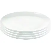 Aida Atelier middagstallerken Ø25 cm 4 stk Super hvid