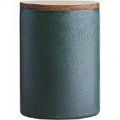 Aida Raw opbevaringskrukke med låg 15 cm Northern green