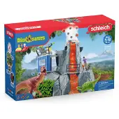 Schleich Dinosaurs - Stor Vulkansk Ekspedition 42564 - - OneSize - Dinosaur