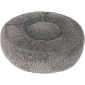Zooplus Exclusive Hundeseng Fnug - Ekstra Betræk Ø 125 cm, grå