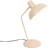 QAZQA Retro Bordlampe Beige - Milou